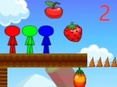 Stickman Bros In Fruit Island 2 — безплатна онлайн игра