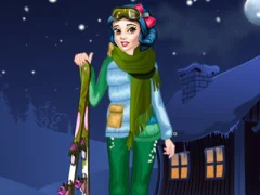 Princess Winter Skiing เกมออนไลน์