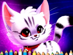 游戏Cute Kitty Coloring在线