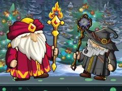 Wizard Santa Jump — bezmaksas tiešsaistes spēle