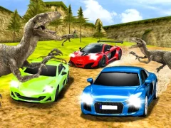Xogo Dino Car Race en liña