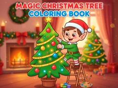 Magic Christmas Tree Coloring Book