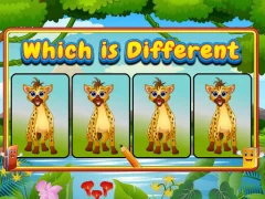Xogo Which Is Different Animal en liña