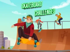 Skateboard Challenges — bezmaksas tiešsaistes spēle