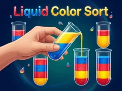 თამაში Liquid Color Sort ონლაინ