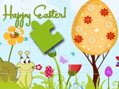 Happy Easter Puzzle — لعبة مجانية اون لاين