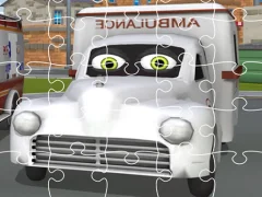 Spill Ambulance Trucks Jigsaw online