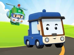 Spill Robocar Poli Jigsaw  online