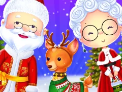Spill Mr and Mrs Santa Christmas Adventure online