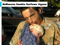 Halloween Zombie Costume Jigsaw – tasuta veebimäng