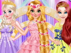 Long Hair Princess Prom เกมออนไลน์