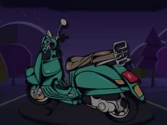 Igra Classic Scooter Memory spletu