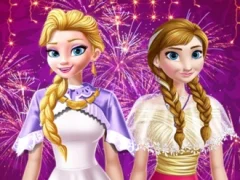 Ellie and Annie New Year Eve Party เกมออนไลน์
