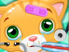 Гаме Little Cat Doctor онлајн