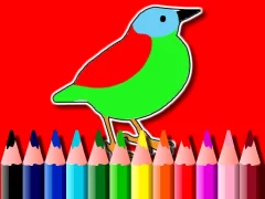 游戏Back To School: Birds Coloring Book在线