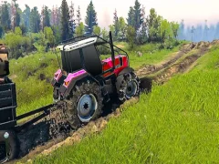 Real Chain Tractor Towing Train Simulator — لعبة مجانية اون لاين