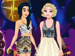 Princesses Hit 3 Parties a Night เกมออนไลน์