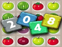 Spel 2048 Fruits på nätet