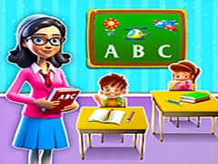 Spel Kindergarten School Teacher på nätet