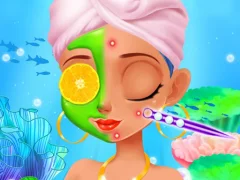 Xogo Mermaid Games Princess Makeup en liña