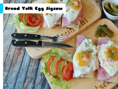 Xogo Bread Yolk Egg Jigsaw en liña