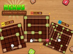 Spel NEXUS wooden logic puzzle på nätet
