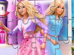 Barbie Princess Adventure Jigsaw — لعبة مجانية اون لاين