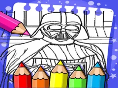 Darth Vader Coloring Book — free online game