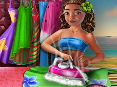 Exotic Girl Washing Clothes เกมออนไลน์