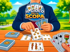 שפּיל Il gioco della Scopa אָנליין