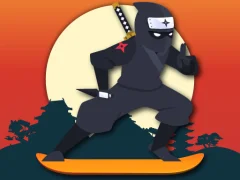 Lava And Nninja Skateboard — لعبة مجانية اون لاين
