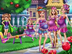 Pregnant Moms Fashion Looks เกมออนไลน์