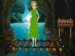 Girl With Costume Escape – kostenloses Online-Spiel