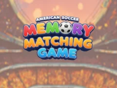 American Soccer Memory Matching Game