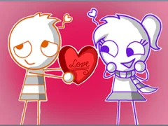 Igra Valentines Hidden Stars spletu