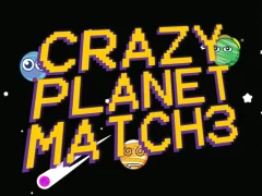 Crazy Planet Match 3 — لعبة مجانية اون لاين