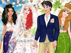 Princess Coachella Inspired Wedding เกมออนไลน์