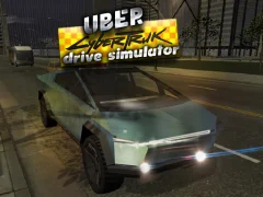 Uber CyberTruck Drive Simulator — bezmaksas tiešsaistes spēle