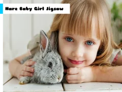 Hare Baby Girl Jigsaw — لعبة مجانية اون لاين