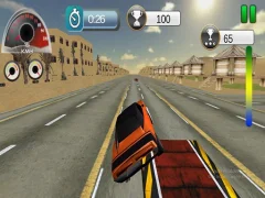 Highway Ramp Stunt Car Simulation — لعبة مجانية اون لاين