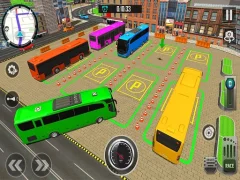 Bus City Parking Simulator — لعبة مجانية اون لاين