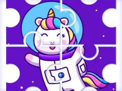 Cute Rainbow Unicorn Puzzles — لعبة مجانية اون لاين