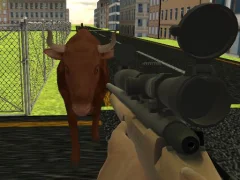 Angry Bull Shooter — لعبة مجانية اون لاين