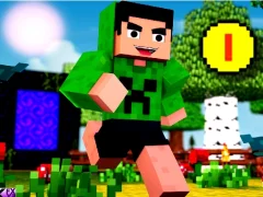 Xogo Block Craft Jumping en liña
