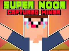 Super Noob Captured Miner — bezmaksas tiešsaistes spēle