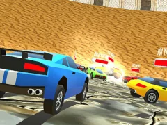 Low Poly Smash Cars — bezmaksas tiešsaistes spēle