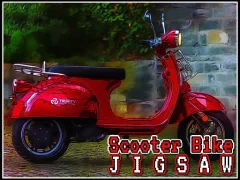 Xogo Scooter Bike Jigsaw en liña