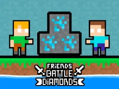 Friends Battle Diamonds — bezmaksas tiešsaistes spēle