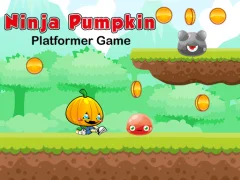 Ninja Pumpkin Platformer Game — لعبة مجانية اون لاين