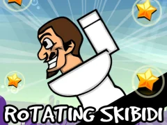 Rotating Skibidi — bezmaksas tiešsaistes spēle